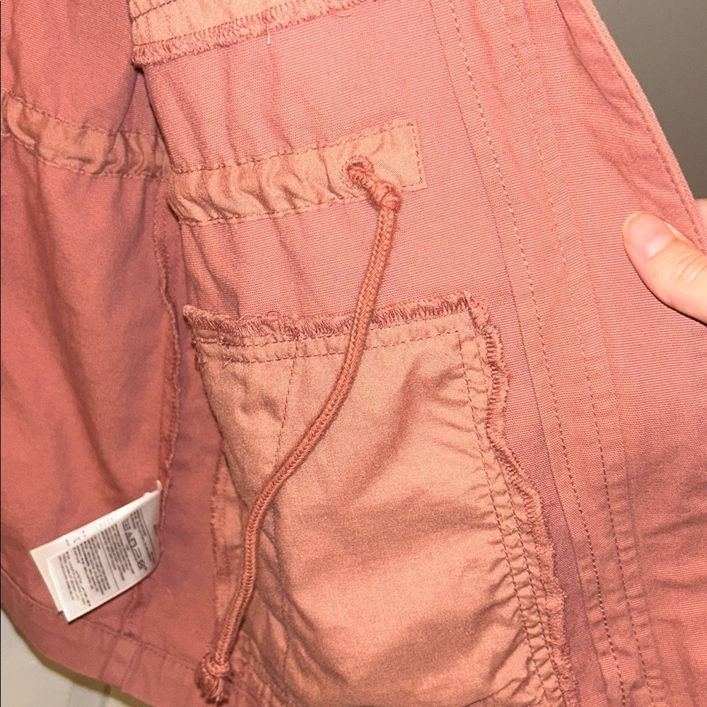 Old Navy Utility Jacket Pink- XS - Picture 6 of 7